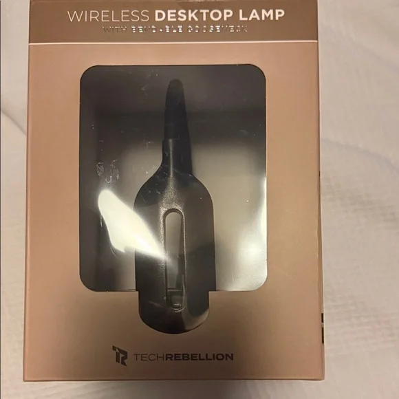 Rebellion Black Wireless Reading Lamp - Picture 2 of 3